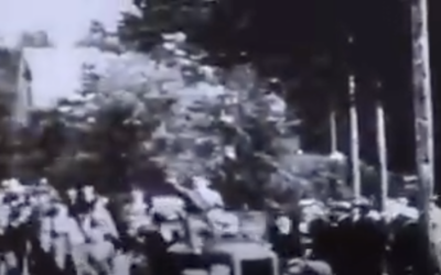 ”Hitler” i Barnens Dag-paraden i Malung, 1939